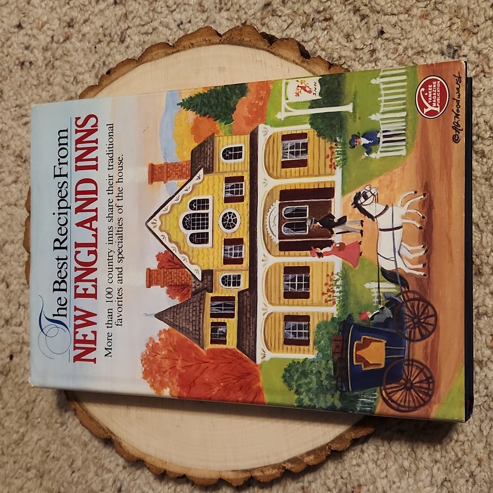 The Best Recipes from New England Inns Hardcover Cookbook Yankee Magazine 1986